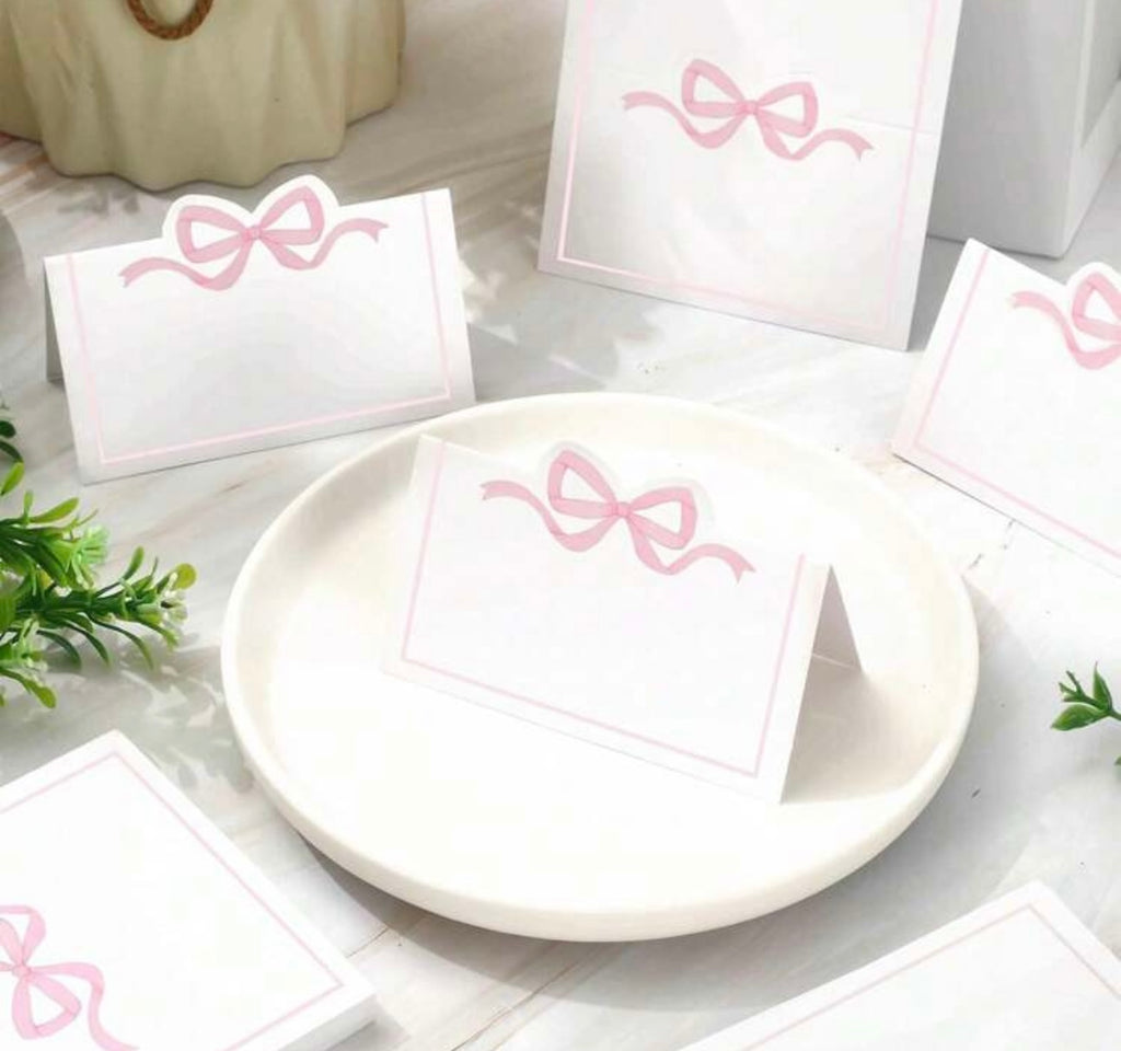 Table Seating Name Cards x 50